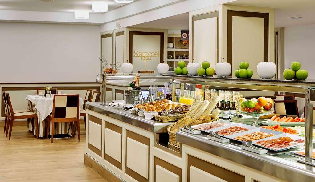 Sercotel Gran Hotel Conde Duque Madrid Restoran fotoğraf